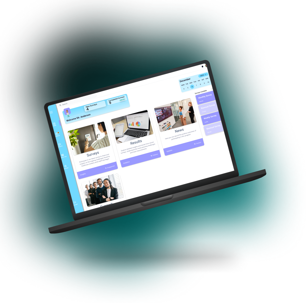Joint Efforts Dashboard Mockup